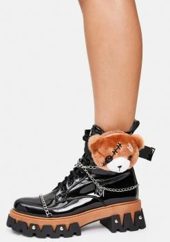 Koi Footwear Hallucinations Scares Teddy Bear Boots Boots & Booties