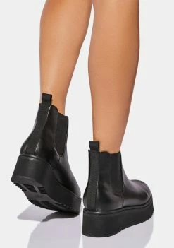 Koi Footwear Sunda Class Platform Chelsea Boots