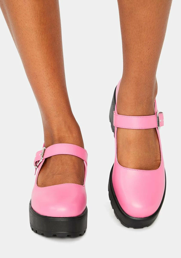 Discount π― Koi Footwear Fuchsia Tira Mary Janes Platforms π 5 Koi Footwear Fuchsia Tira Mary Janes Platforms