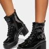 Koi Footwear Tragus Rock Combat Boots