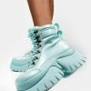 Koi Footwear Baby Blue Gooey Platform Boots