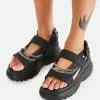Koi Footwear Marnus Test Chain Sandals Platforms