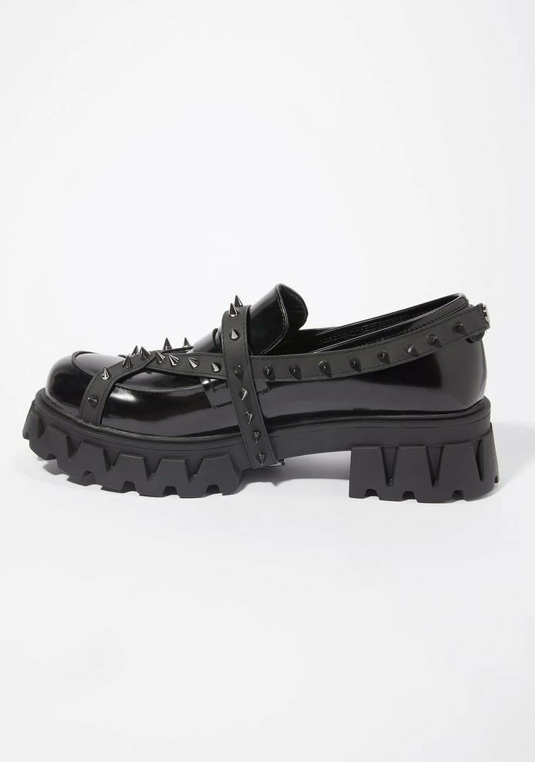 Buy 🎁 Koi Footwear Oscillator Spiked Oxfords Platforms 🤩 5 Koi Footwear Oscillator Spiked Oxfords Platforms