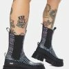 Koi Footwear F It Up Combat Chelsea Boots
