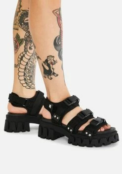 Koi Footwear Forlorn Buckle Sandals