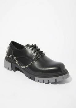 Koi Footwear Flats Halcyon Chain Oxfords