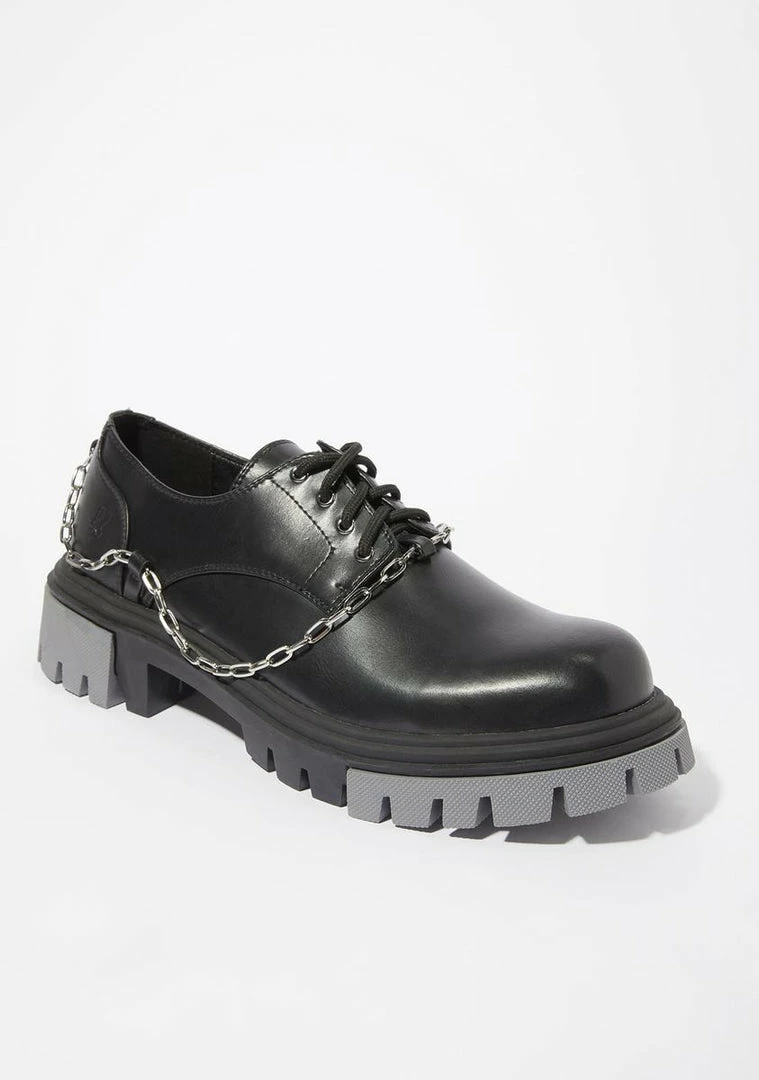 Hot Sale π Koi Footwear Flats Halcyon Chain Oxfords π 4 Koi Footwear Flats Halcyon Chain Oxfords