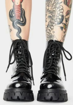 Koi Footwear Bright Shadow Patent Boots Boots & Booties