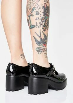 Koi Footwear Platform Mary Janes Patent Sai Mary Janes