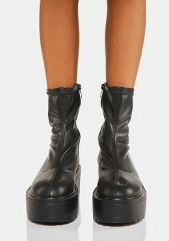 Koi Footwear Caspiar Sock Wedge Boots