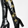 Koi Footwear Boots & Booties Onyx Astrid Thigh High Boots