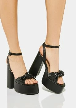 Koi Footwear Sachi Platform Heels Platforms