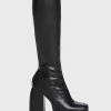 Koi Footwear Knee High Boots Restless Riser Platform Long Boots