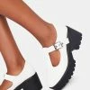 Koi Footwear White Sia Mary Janes