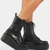 Koi Footwear Boots & Booties Talos Platform Combat Boots