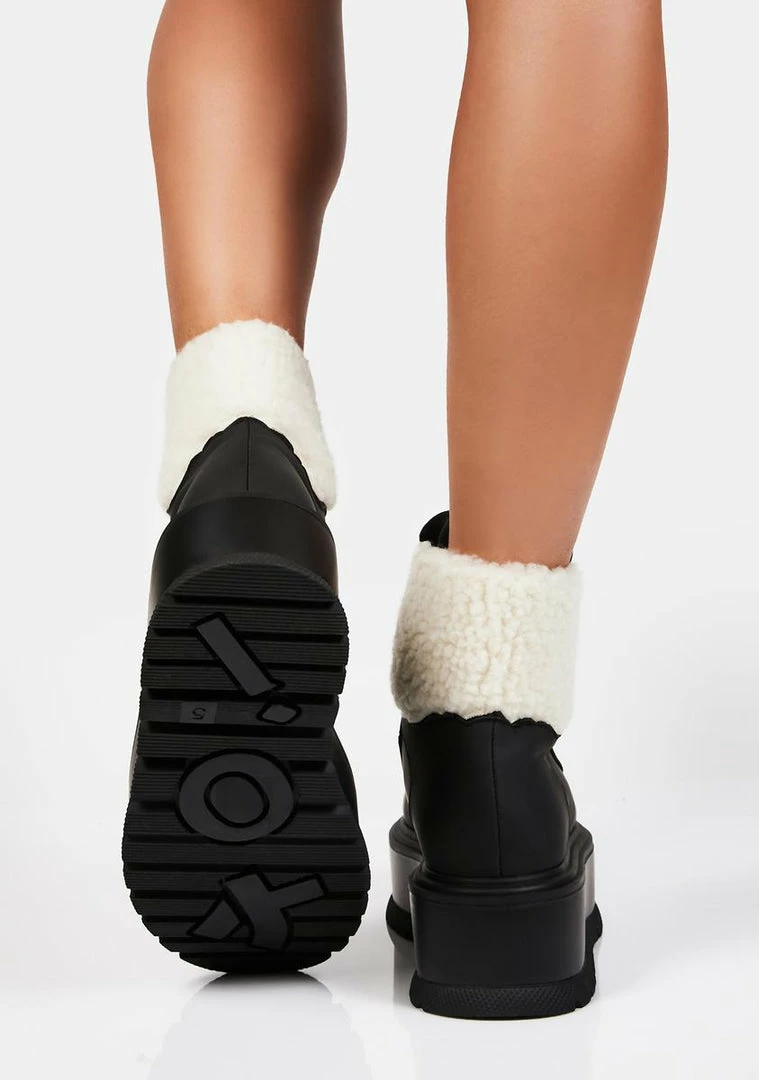 Hot Sale โ๏ธ Koi Footwear Subotica Platform ๐ฅพ Boots โญ 6 Koi Footwear Subotica Platform Boots