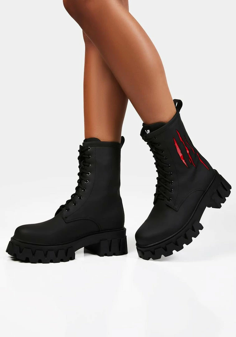 Cheap 😀 Koi Footwear Scissorhands 🥾 Boots 💯 5 Koi Footwear Scissorhands Boots