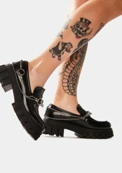 Koi Footwear Platforms Sentient Voltage V2 Ring Loafers