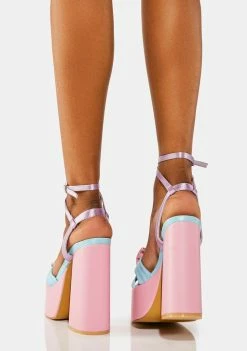Koi Footwear Galactic Kawaii Princess Platform Heels Platforms