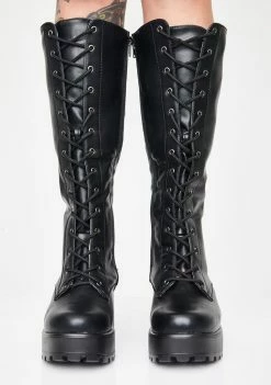 Best reviews of π Koi Footwear π₯Ύ Boots & Booties Sektor Chunky Knee High π₯Ύ Boots π 8 Koi Footwear Boots & Booties Sektor Chunky Knee High Boots
