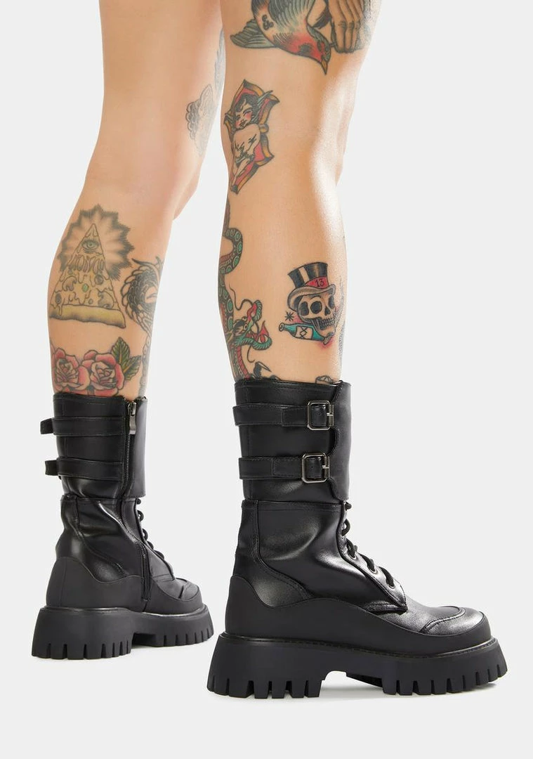 Best Pirce ๐ฏ Koi Footwear Night Wolf Combat ๐ฅพ Boots ๐ฅพ Boots & Booties ๐ฅ 6 Koi Footwear Night Wolf Combat Boots Boots & Booties