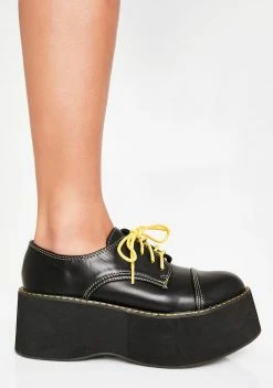Koi Footwear Platforms Sawa Mega Platform Oxfords