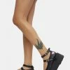 Koi Footwear A Warrior's Heart Stomper Platform Mary Janes