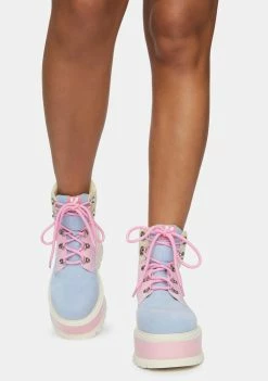 Koi Footwear Zozi Platform Boots Platforms