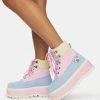 Koi Footwear Zozi Platform Boots Platforms