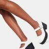 Koi Footwear White Tira Mary Janes