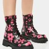Koi Footwear Smitten Meadows Combat Boots
