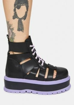 Koi Footwear Ancient Domain Strappy Platforms