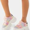 Koi Footwear Pastel Glitter Popping Candy Sneakers