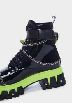 Koi Footwear X Teletubby Head Platform Boots