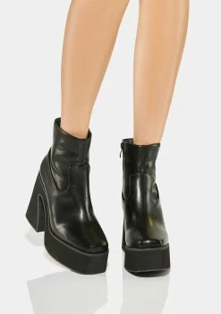 Koi Footwear Boots & Booties Torus Heeled Platform Boots