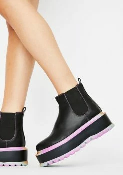Koi Footwear Platforms Raum Chelsea Platform Boots