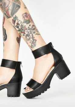 Koi Footwear Block Heel Sandals Platforms