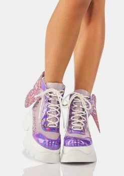 Koi Footwear Boots & Booties Wings Of A Pixie Platform Boots