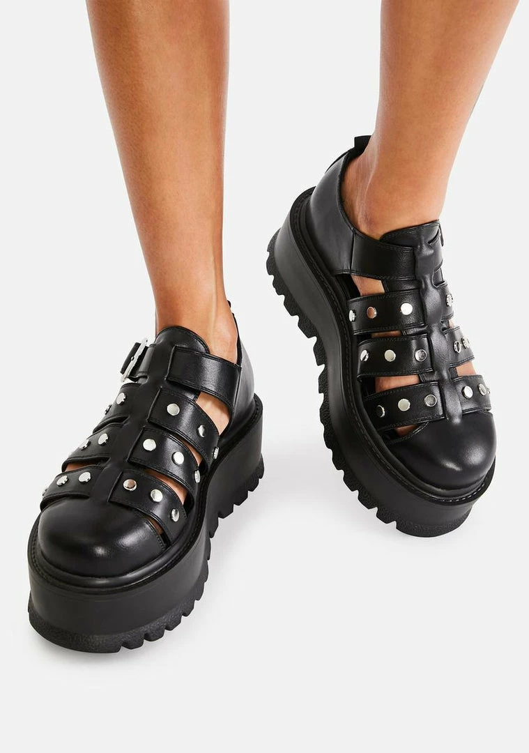 Wholesale π Koi Footwear Platforms Black Relay Platform π©΄ Sandals π 5 Koi Footwear Platforms Black Relay Platform Sandals