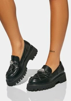 Koi Footwear Silent Dusk Owl Pentagram Loafers Flats