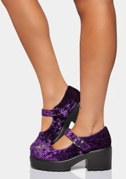 Deals 🎉 Koi Footwear Flats Della Velvet Mary Janes 🔥 7 Koi Footwear Flats Della Velvet Mary Janes