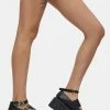 Koi Footwear Circle Buckle Platform Mary Janes