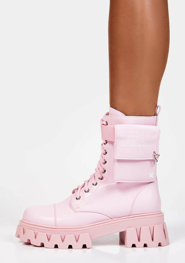 Best Sale ๐ฏ Koi Footwear Baby Banshee Combat ๐ฅพ Boots ๐ 6 Koi Footwear Baby Banshee Combat Boots