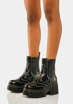 Koi Footwear Boots & Booties Riveira Stitch Chelsea Boots