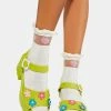 Koi Footwear Cozy Flower Garden Chunky Sandals
