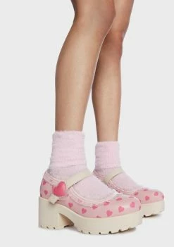 Koi Footwear Sweetheart X Melanie Martinez Mary Janes Platform Mary Janes