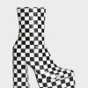 Promo ๐ Koi Footwear Pistol Checkered Platform ๐ฅพ Boots ๐ 1 Koi Footwear Pistol Checkered Platform Boots