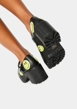 Koi Footwear Be Happy And Smile Mary Janes Heels