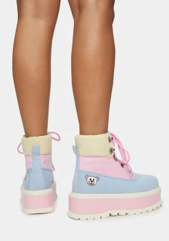 Koi Footwear Zozi Platform Boots Platforms