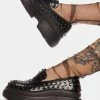 Koi Footwear Swarm Studded Myth Loafers Platforms